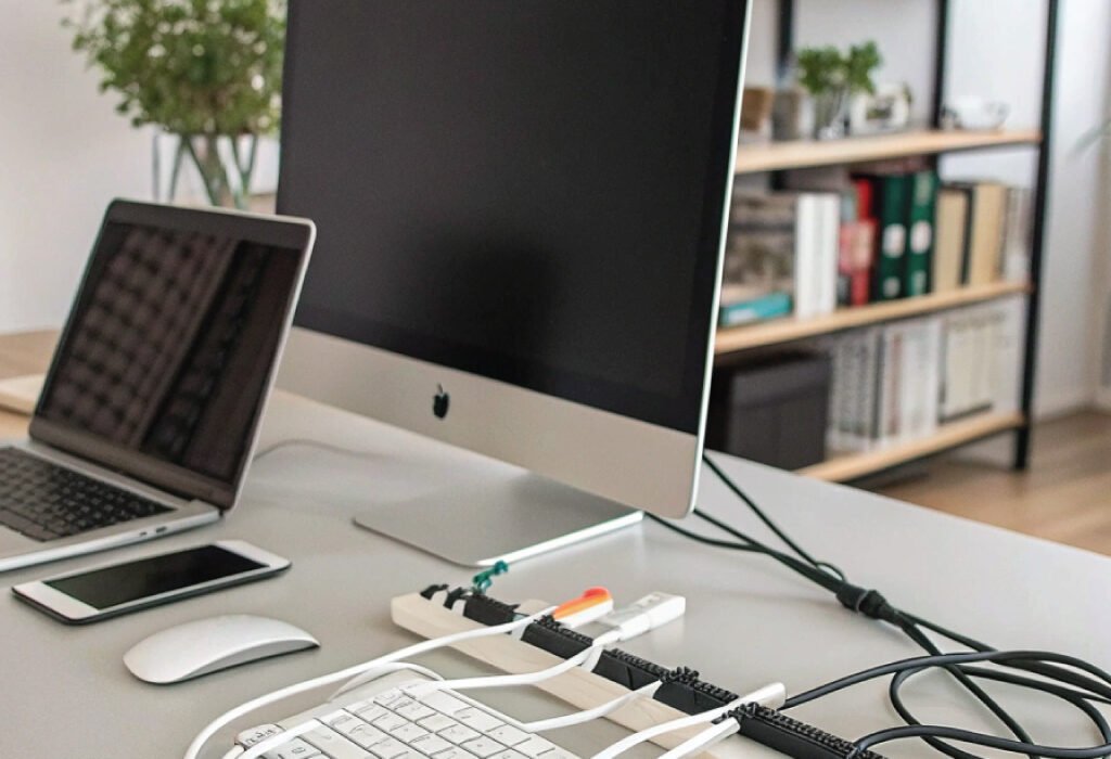 Cable Management for Desks