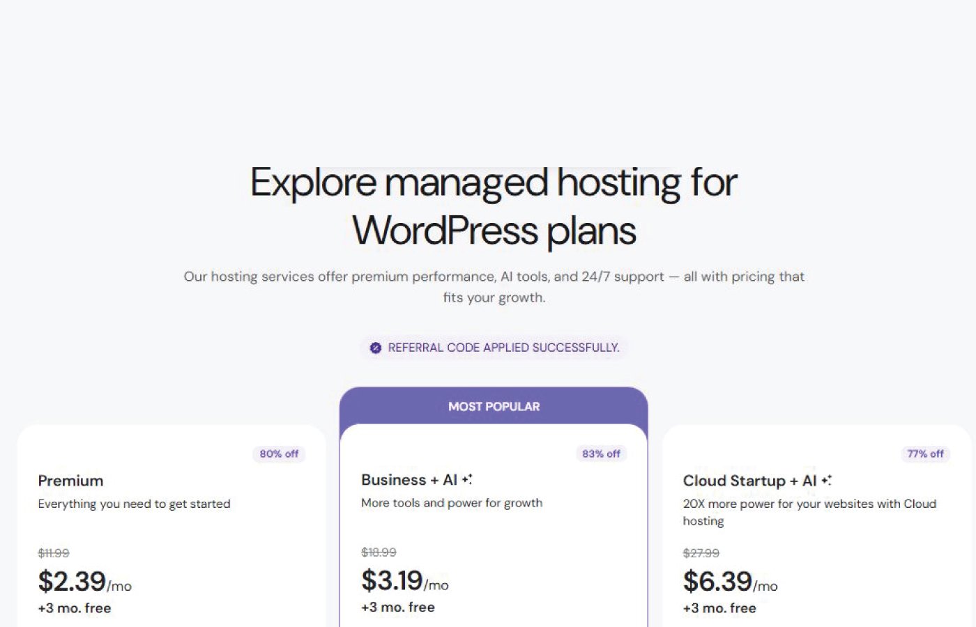 WordPress Hosting Service Provider Platform
