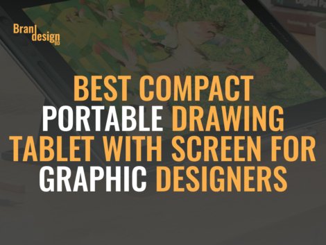 Portable Drawing Tablet with Screen for Graphic Designer