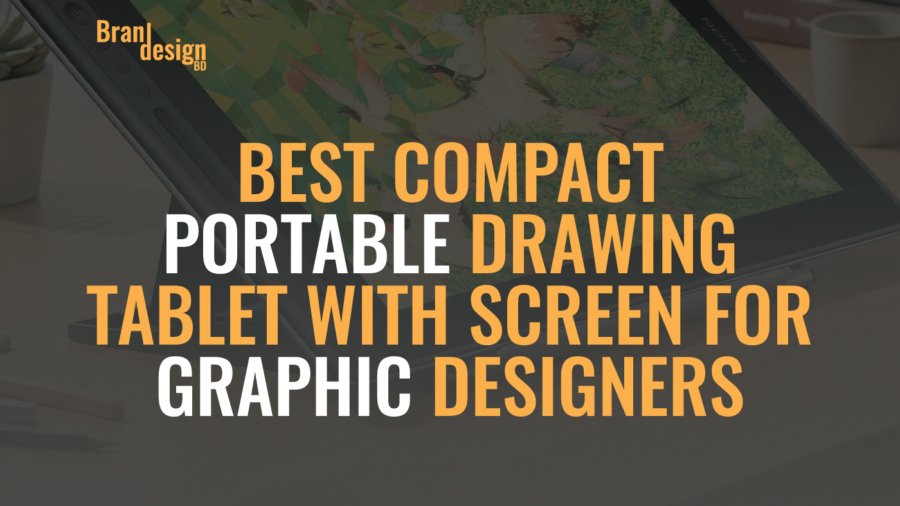 Portable Drawing Tablet with Screen for Graphic Designer