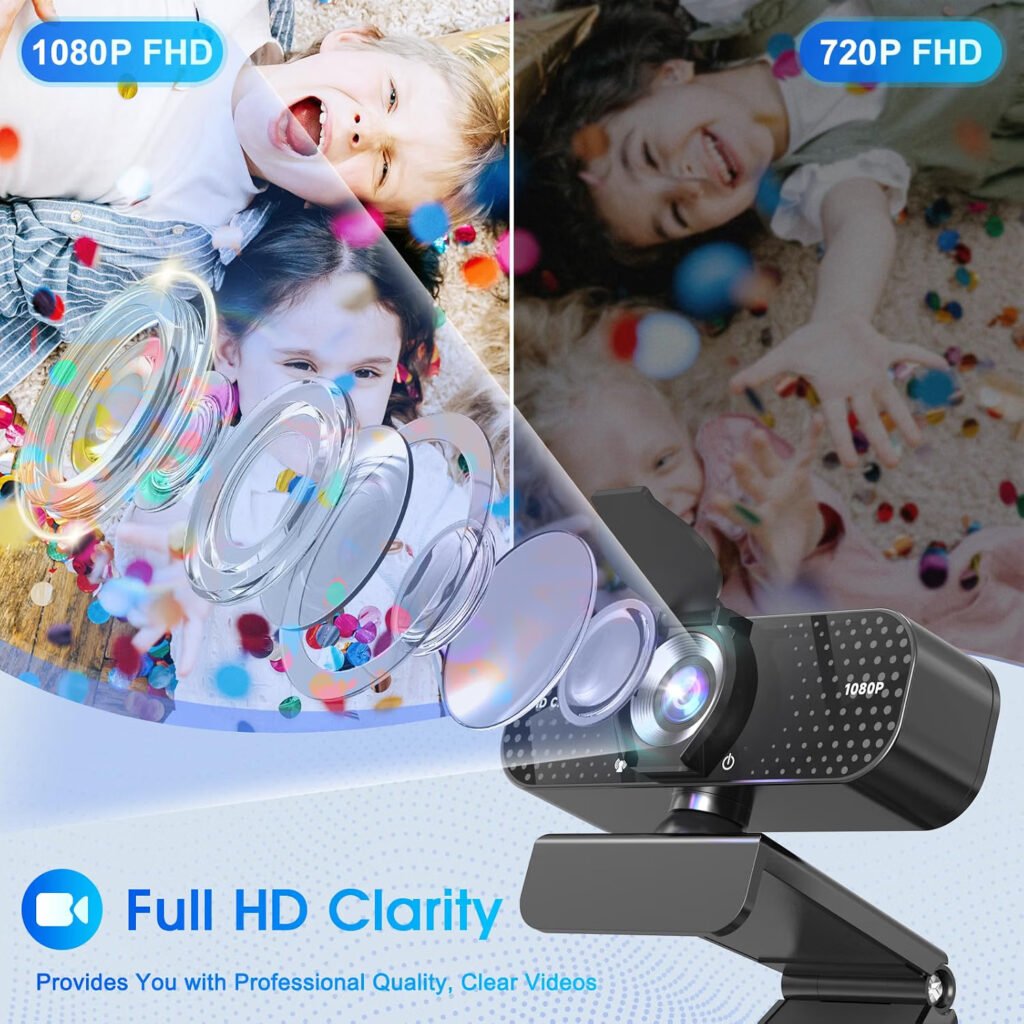 Webcam with Noise Canceling Mic