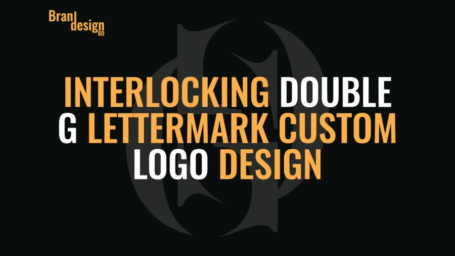 Interlocking-Double-G-Lettermark-Custom-Logo-Design