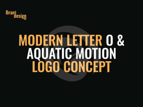 Letter O & Aquatic Motion Logo Concept