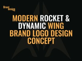 Modern-Rocket-&-Dynamic-Wing-Brand-Logo-Design-Concept