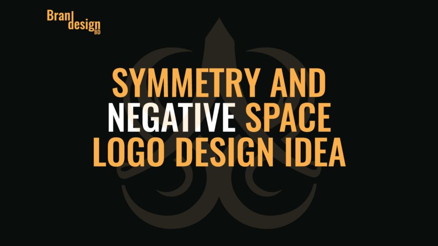 Symmetry and Negative Space Logo Design Idea
