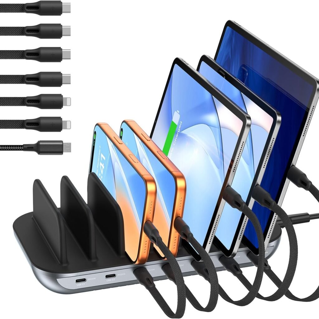 USB C Charging Station for Multiple Device