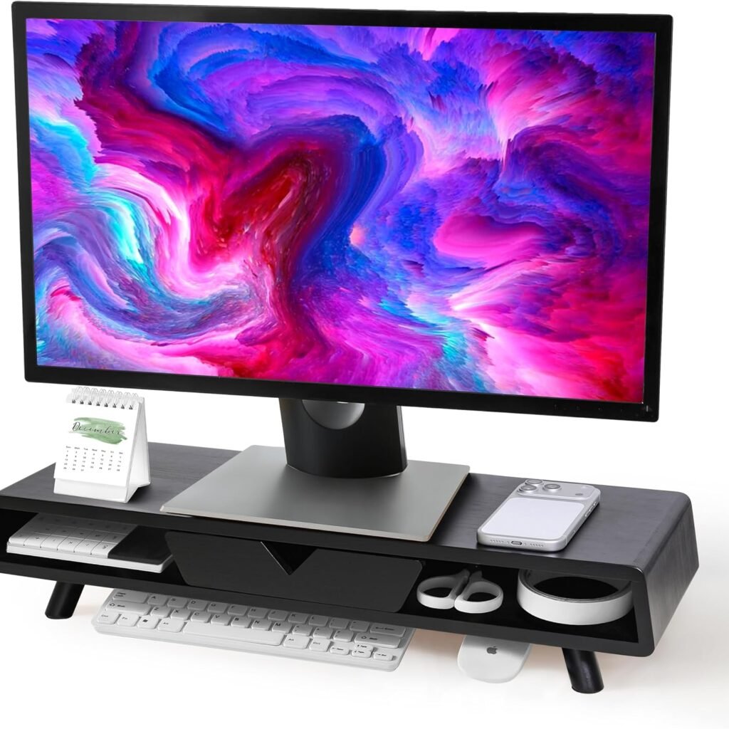 Monitor Stand with Drawer,
